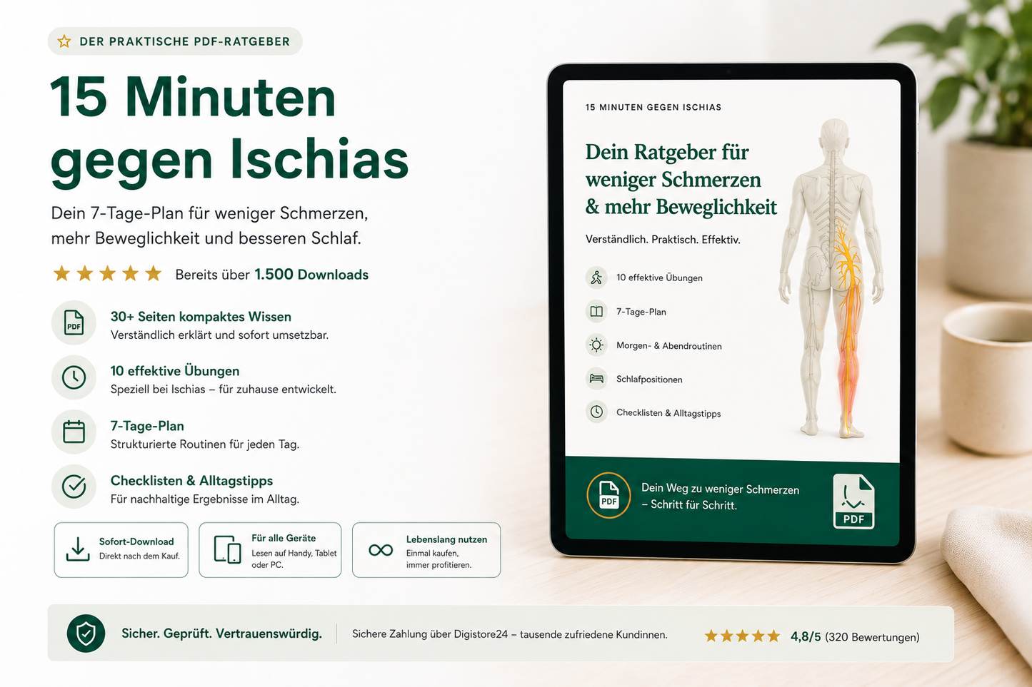 „15 Minuten gegen Ischias“ PDF