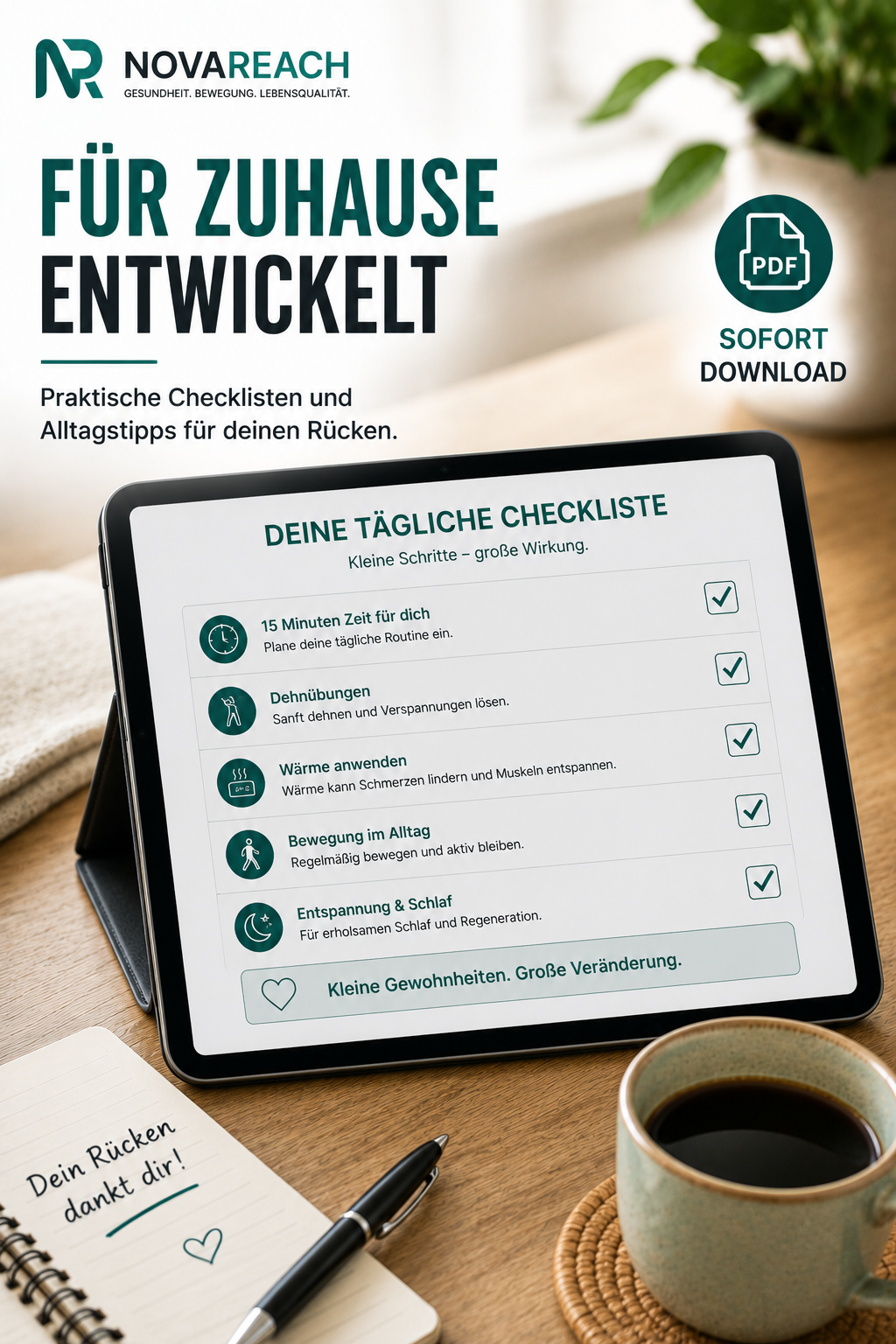 „15 Minuten gegen Ischias™ – Das digitale Rückenprogramm“