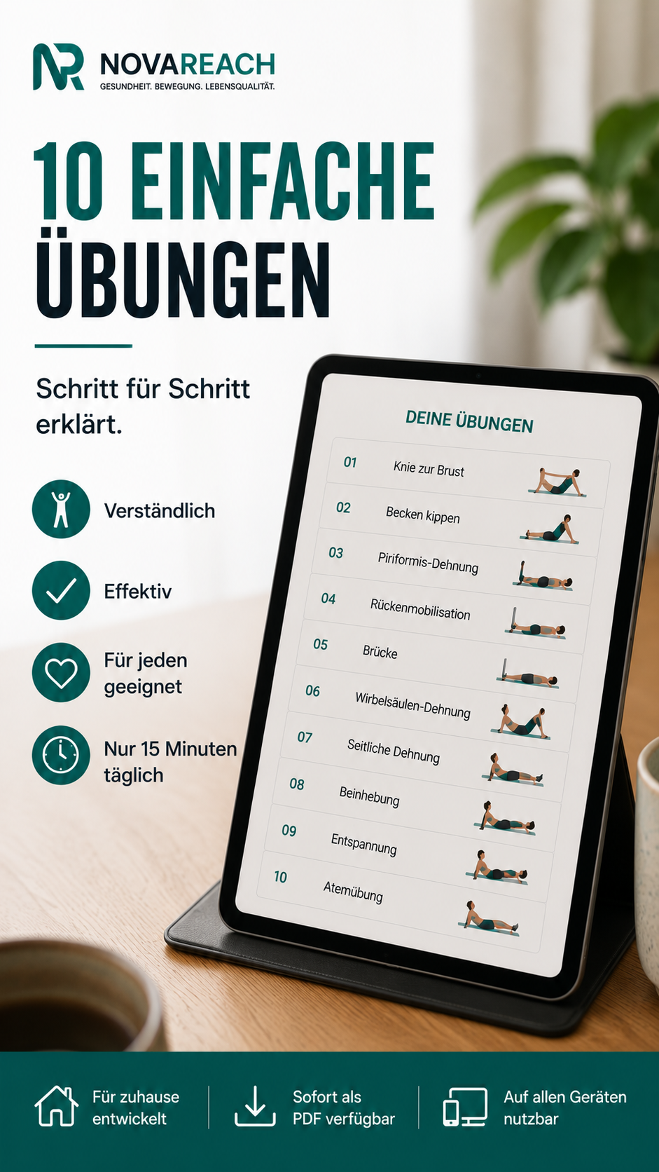 „15 Minuten gegen Ischias™ – Das digitale Rückenprogramm“